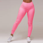 I-MOO Sexy Leggings Hip-lifting Bubble Pants Women High Waist Fitness Leggings Gym Sport Push Up Leggings Women Workout Yoga RT220