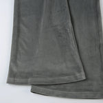 Rockmore Retro Rhinestone Flare Pants Velvet Drawstring Casual Trouser Streetwear Cute Bottoms Y2K Aesthetic 2000s Women's Pants RT220