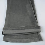 Rockmore Retro Rhinestone Flare Pants Velvet Drawstring Casual Trouser Streetwear Cute Bottoms Y2K Aesthetic 2000s Women's Pants RT220