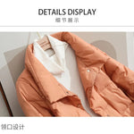 2022 New Winter Ultra Light Duck Down Coat Women Short Stand collarJackets Slim Autumn Puffer Jacket Down jacket Parkas RT220