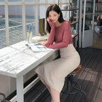 Elegant Office Long Skirts Women 2024 Fashion High Waist Bodycon White Black Skirt French Y2k Slim Corset Bridal Maxi Skirt XL RT220