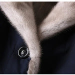 Female Hooded Fur Coat 2024 Autumn Winter New Women's The Long Jacket Coat Korean Version Trendy Imitation Fur Coat Women RT220