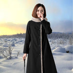 Female Hooded Fur Coat 2024 Autumn Winter New Women's The Long Jacket Coat Korean Version Trendy Imitation Fur Coat Women RT220