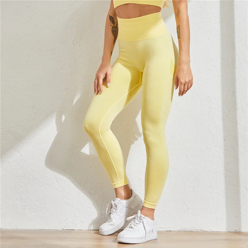 Sexy Leggings Women High Waist Fitness Bubble Butt Legging Push Up GYM Sport Leggins Women Workout Jeggings RT220