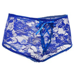 Comeondear Lace Panties Low-waist Underwear Thong Female G String Bandage Plus Size Lingerie Strappy Briefs Crotchless Intimates RT220