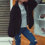 Autumn Winter Faux Fur Coat Women 2025 Khaki Casual Warm Soft Zipper Fur Jacket Plush Overcoat Pocket Teddy Coat Female Jacket RT220