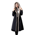 Female Hooded Fur Coat 2024 Autumn Winter New Women's The Long Jacket Coat Korean Version Trendy Imitation Fur Coat Women RT220