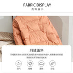 2022 New Winter Ultra Light Duck Down Coat Women Short Stand collarJackets Slim Autumn Puffer Jacket Down jacket Parkas RT220