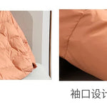 2022 New Winter Ultra Light Duck Down Coat Women Short Stand collarJackets Slim Autumn Puffer Jacket Down jacket Parkas RT220