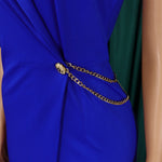 AOMEI Women Jumpsuit Turn Down Collar V Neck Sleeveless Elegant One Piece Wide Leg Female African Office Ladies Classy New 2024 RT220