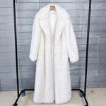 Tossy Winter Fur Feather Overcoat For Women Loose Cardigan Solid Luxury Elegant Jacket Clothes Warm 2025 Fur Feather Outwear RT220