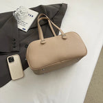 LEFTSIDE Fashion Retro Women Pillow Handbags and Purses 2025 Spring Luxury Leather Tote Bags Trend Females Shoulder Bags RT220