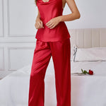 Two Piece Strap Jumpsuit Set Breathable Versatile Multi Color Options Comfortable Skin Friendly Outerwear Layering Two Piece Set RT220