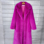 Tossy Winter Fur Feather Overcoat For Women Loose Cardigan Solid Luxury Elegant Jacket Clothes Warm 2025 Fur Feather Outwear RT220