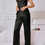 Two Piece Strap Jumpsuit Set Breathable Versatile Multi Color Options Comfortable Skin Friendly Outerwear Layering Two Piece Set RT220