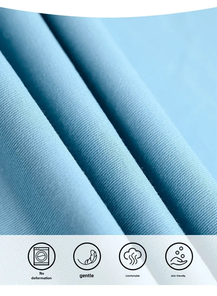 Spring Autumn Long Sleeve Cotton Casual Loose-fit Quick Dry Bathrobe For Women Medium-length Home Use Robe For Young Mothers RT220