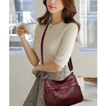 Fashion Women's Brand Trendy Shoulder Bag Leather Crossbody Bag High Quality Women Tote Bags 2024 Large Capacity Female Handbags RT220