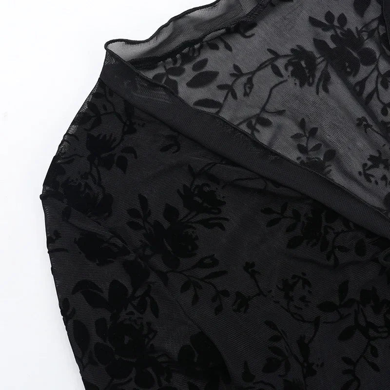 Fashionable Chiffon Blouse Elegant Slim Fit Tweed Style Flare Sleeve Top For Women Autumn 2024 New Arrival Smooths Your Silhouet RT220