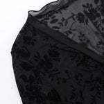 Fashionable Chiffon Blouse Elegant Slim Fit Tweed Style Flare Sleeve Top For Women Autumn 2024 New Arrival Smooths Your Silhouet RT220