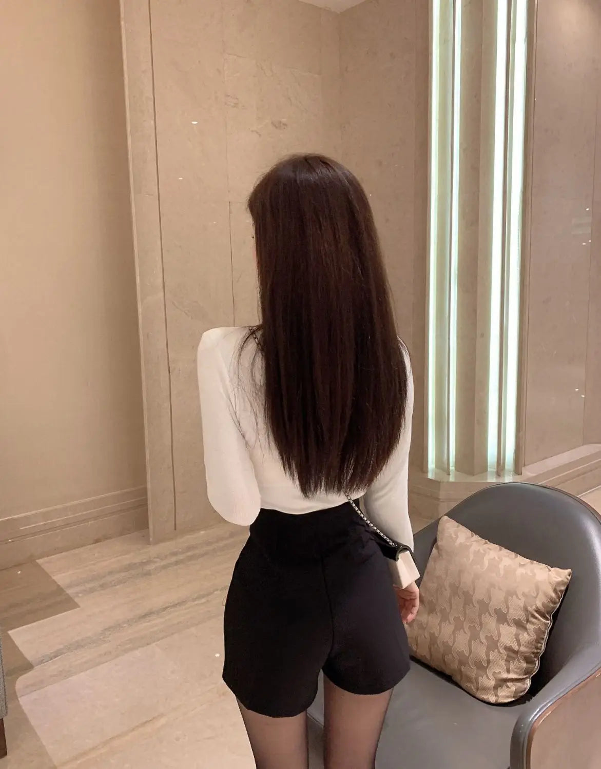 Plus Velvet Thicker Shorts Women Korean Style All-match Sexy Kpop High Waist Autumn Winter Club Streetwear Fashion Solid Buttons RT220