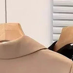 Spliced fake Two-piece Polo Collar Suit Shirt for Women in Summer Loose and Versatile Slim Top RT220