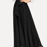 Women's high waist skirt fashion slimming belt skirt spring summer long skirt RT220