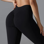 Outdoor Seamless Sports Leggings High Waist Quick-drying Yoga Running Fitness Pants Women's Peach Hip-lifting Leggings Sports RT220