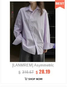 [LANMREM] Pleated Wool Shorts For Women High Waist Straight Office Lady Loose Clothing Korean Style 2025 Summer New 26D8692 RT220