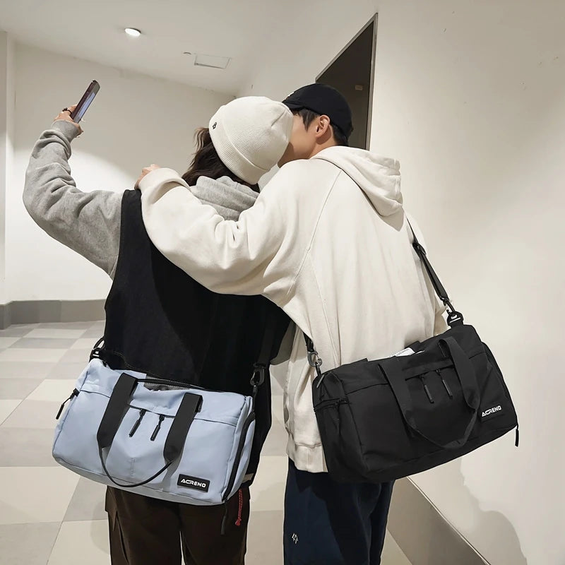 A leisure fashion large capacity fitness travel bag, waterproof fabric, large capacity yoga travel fitness various sports RT220