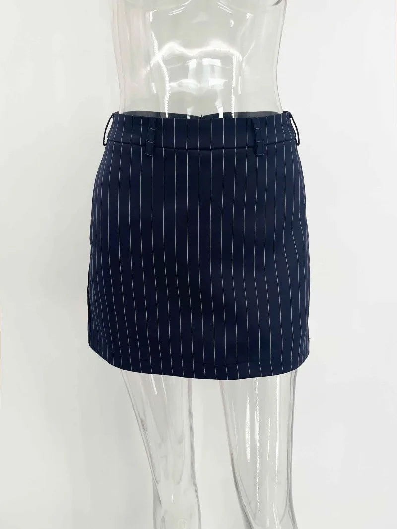 Trendix Elegant Blazer 2 Piece Sets Women V Neck Patchwork Scarf Lace Up Jackets Femme Bodycon Skirt And Commuting Blazers Suits RT220