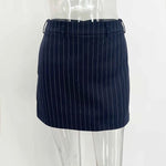 Trendix Elegant Blazer 2 Piece Sets Women V Neck Patchwork Scarf Lace Up Jackets Femme Bodycon Skirt And Commuting Blazers Suits RT220