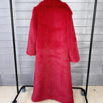 Tossy Winter Fur Feather Overcoat For Women Loose Cardigan Solid Luxury Elegant Jacket Clothes Warm 2025 Fur Feather Outwear RT220