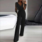 Womens Strapless Jumpsuit Casual Fashion Women'S Solid Color Long Sleeved Pants Summer Woman Fluid Pants Korean Chiffon Jumpsuit RT220