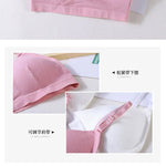 Women Yoga Sports Bras Triangle Cup Underwear Female Breathable Wrapped Tube Top Sexy Beauty Back Adjustable Sling Bra Vest RT220