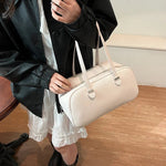 LEFTSIDE Fashion Retro Women Pillow Handbags and Purses 2025 Spring Luxury Leather Tote Bags Trend Females Shoulder Bags RT220