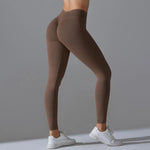 Outdoor Seamless Sports Leggings High Waist Quick-drying Yoga Running Fitness Pants Women's Peach Hip-lifting Leggings Sports RT220