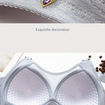 Bra for Women Comfortable Non-slip Push-up Sports Bra with Wide Shoulder Straps Chest Pad for Women Breathable lingerie RT220