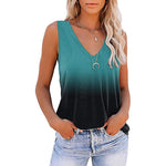 Summer Tie Dye 3D Print Tank Tops Women V-Neck Sleeveless Camisoles Off Shoulder Vest Woman Y2k Top Streetwear Female Clothing RT220