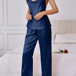 Two Piece Strap Jumpsuit Set Breathable Versatile Multi Color Options Comfortable Skin Friendly Outerwear Layering Two Piece Set RT220