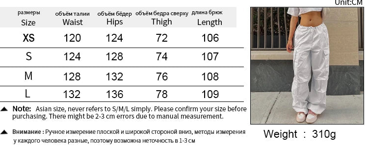 Women Cargo Pants Spring New Streetwear Solid Fashion Pockets Drawstring Trousers Casual Slim Versatile Knitted Lady Cargo Pants RT220