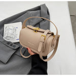 Classic Black Shoulder Bag Women's Versatile Retro Crossbody Square Bags 2024 New Large Capacity Textured Leather Flap Handbags RT220