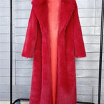 Tossy Winter Fur Feather Overcoat For Women Loose Cardigan Solid Luxury Elegant Jacket Clothes Warm 2025 Fur Feather Outwear RT220