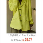 [LANMREM] Faux Fur Thick Warm Coats Lapel Single Breasted Office Lady Elegant Female Outwear Fashion 2025 Winter New 26C1095 RT220