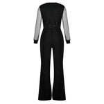 Womens Strapless Jumpsuit Casual Fashion Women'S Solid Color Long Sleeved Pants Summer Woman Fluid Pants Korean Chiffon Jumpsuit RT220
