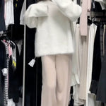 Women Sweater Womens Winter Sweaters Pullover Traf Female Knitting Overszie Long Sleeve Loose Knitted Outerwear Ropa De Mujer RT220