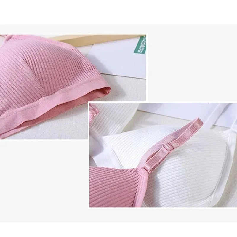 Women Yoga Sports Bras Triangle Cup Underwear Female Breathable Wrapped Tube Top Sexy Beauty Back Adjustable Sling Bra Vest RT220