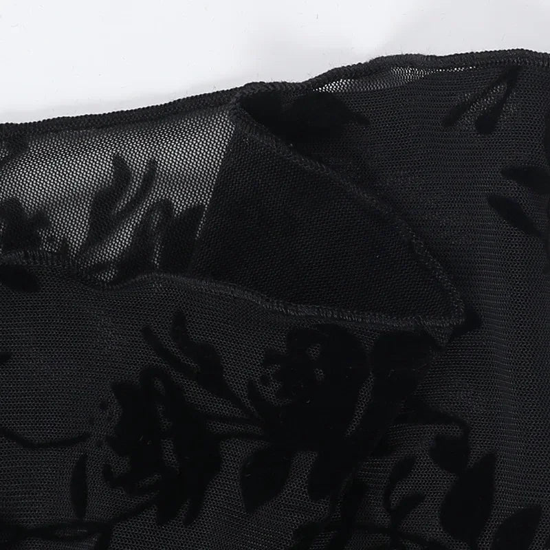 Fashionable Chiffon Blouse Elegant Slim Fit Tweed Style Flare Sleeve Top For Women Autumn 2024 New Arrival Smooths Your Silhouet RT220