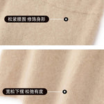 Mink Cashmere Midi Skirt For Women In Autumn And Winter, Mid Length, High Waist, Slimming, Knitted Versatile, Hip Hugging Skirts RT220