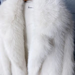 Tossy Winter Fur Feather Overcoat For Women Loose Cardigan Solid Luxury Elegant Jacket Clothes Warm 2025 Fur Feather Outwear RT220