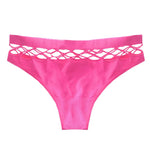 Meet'r Hollow Out Lingerie Europe Seamless Sexy Panties Women  Elasticity Underwear Temptation Middle-waist G String Underpant RT220